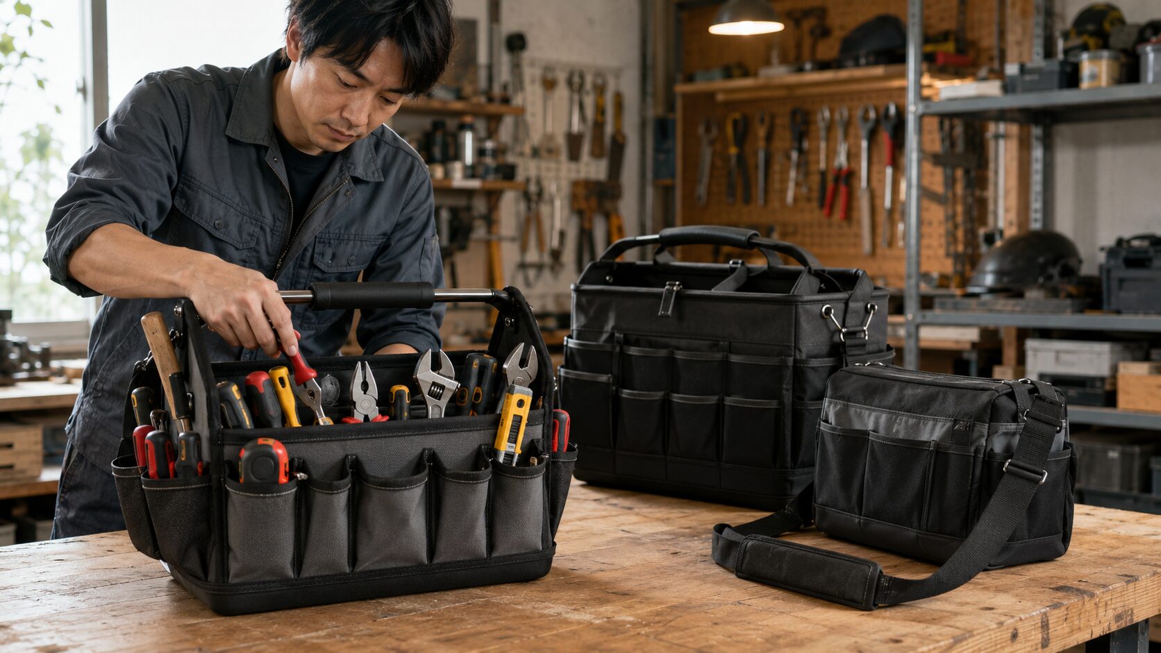 工具バッグのおすすめは？小型・大型・肩掛けで使いやすい選び方 