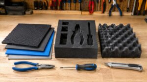 EVAスポンジやウレタンフォームなど工具収納用素材の比較